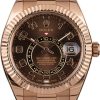 Rolex 326935 18k Everose Gold Automatic Movement Watch