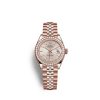 Rolex M279135rbr-0007 18 Ct Everose Gold Automatic Movement Watch