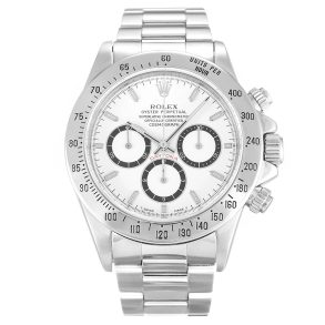 Rolex Daytona 16520 Mens 40 MM Automatic White Baton Watch
