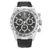 Rolex Daytona 116519 Mens Black Leather Automatic 40 MM Steel Watch