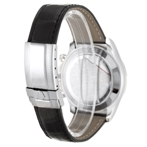 Rolex Daytona 116519 Mens Black Leather Automatic 40 MM Steel Watch