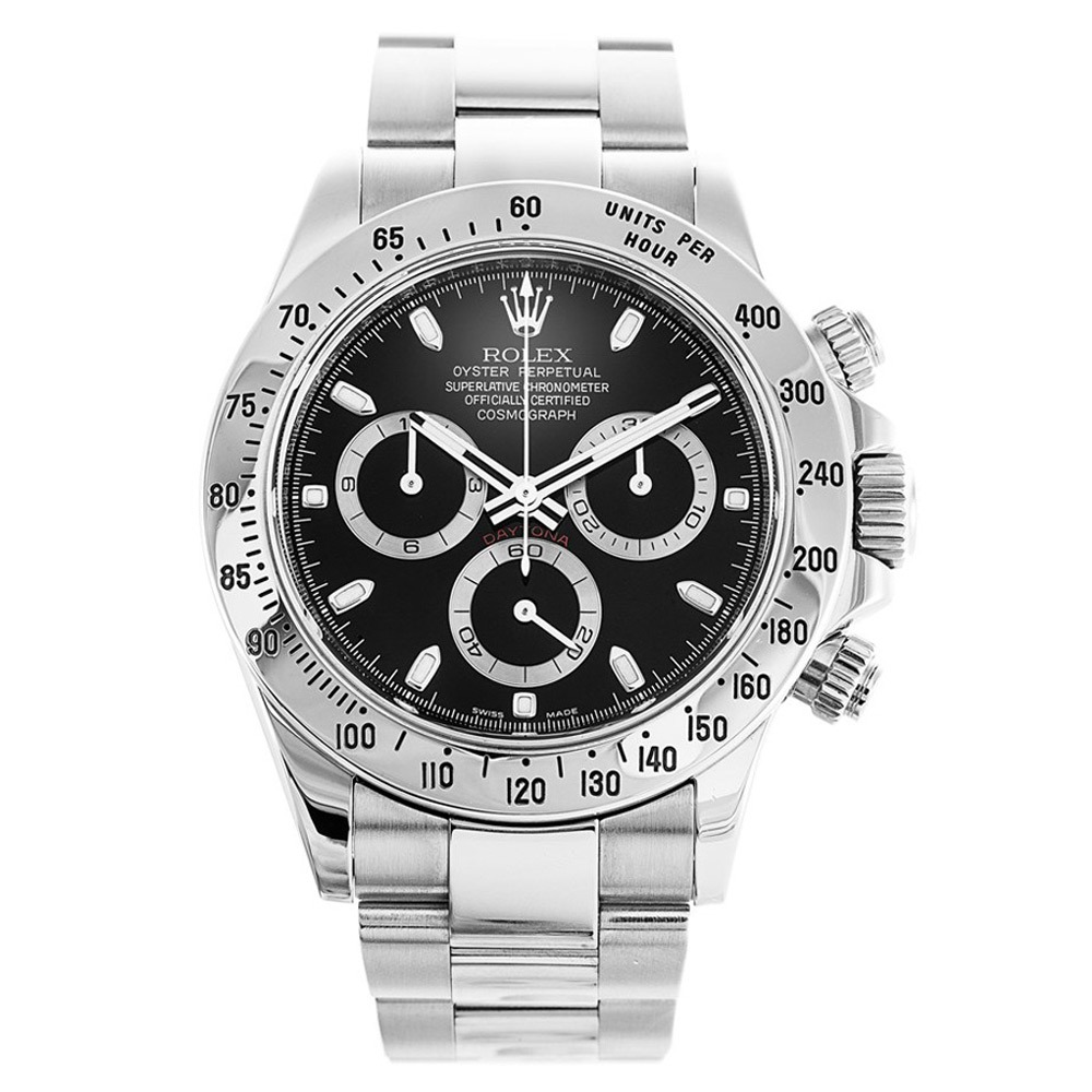 Rolex Daytona 116520 Mens Automatic 40 MM Stainless Steel Watch