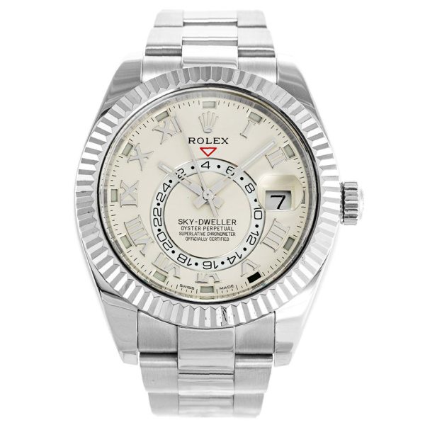 Rolex Sky-Dweller 326939 Mens 42 MM Automatic Silver Steel Watch