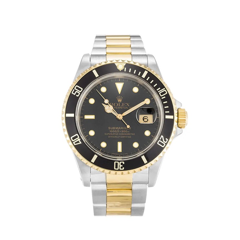 Rolex Submariner 16613 Men Black Automatic 40 MM Steel Watch