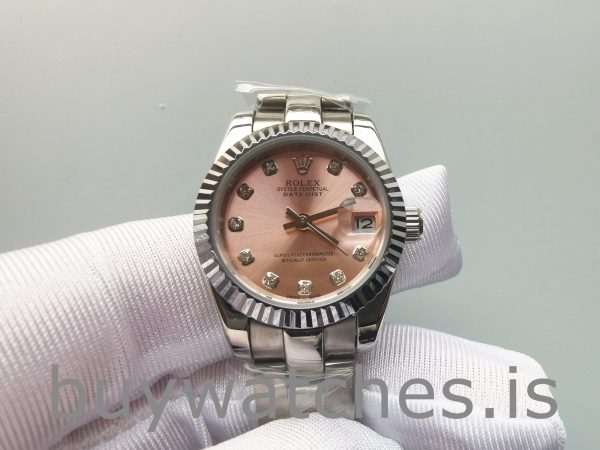 Rolex Datejust 178271 Midsize Steel Eve Gold Diamond Ladies Watch