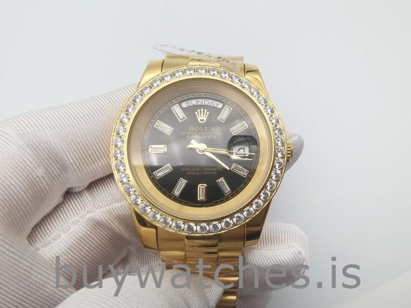 Rolex Day-Date 228348RBR 18k Gold With Diamonds 40 mm Automatic