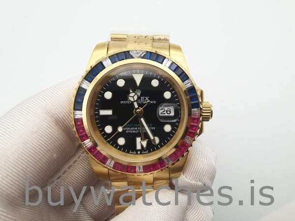 Rolex GMT-Master II 116748 Yellow Gold Unisex 40mm Automatic Watch