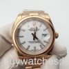 Rolex Datejust 4467 Unisex 36 Mm 18k Rose Gold Automatic Watch