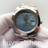 Rolex Day-Date 228206 Mans 40 Mm Blue Dial Style Steel Automatic Watch