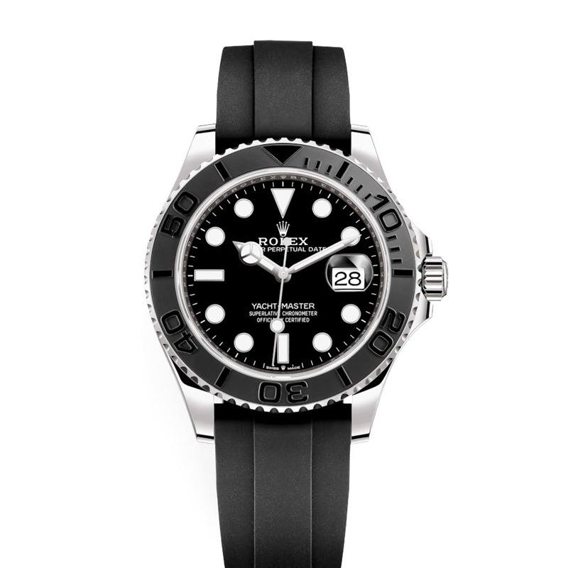 Rolex Yacht-Master 226659 Mens Black 42mm Folding Automatic Watch