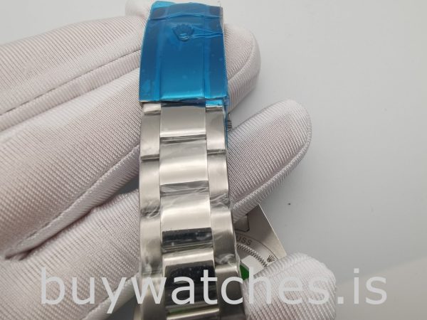 Rolex Milgauss 116400 Mens 40mm Orange Steel Automatic Watch