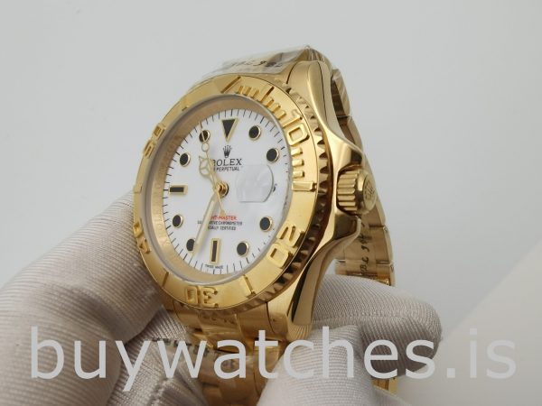 Rolex Yacht-Master 16628 Men's 40mm 18k Yellow Gold Automatic Watch
