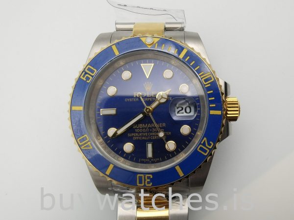 Rolex Submariner 116613LB Round Gold Stainless Steel 40mm Automatic Watch