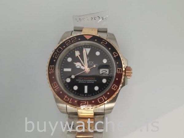 Rolex GMT-Master 126711 Mens 40mm Steel Black Dial Automatic Watch
