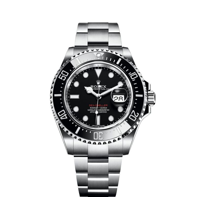 Rolex Sea-Dweller 126600 Black Steel Round 43mm Swiss Automatic Watch