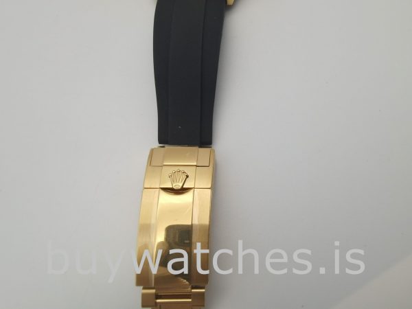 Rolex Cosmograph Daytona Mens Black Dial 40mm Automatic Watch