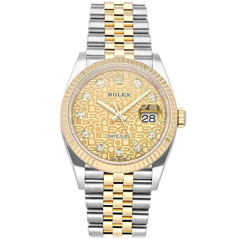 Rolex Datejust 126233 Beige Dial Men's 36mm Automatic Watch